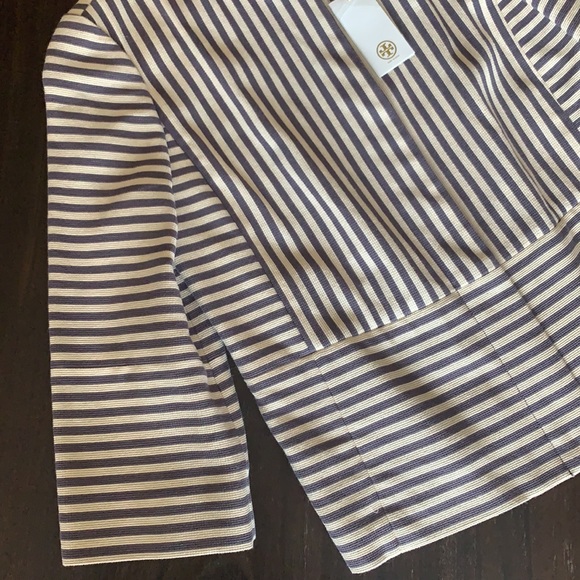 Tory Burch Rene Striped Jacket - Picture 6 of 11